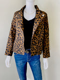 Leopard Motto Jacket