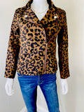 Leopard Motto Jacket